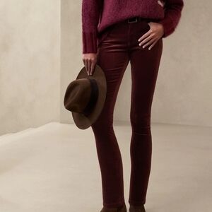 Banana Republic Deep Purple Corduroy Pants